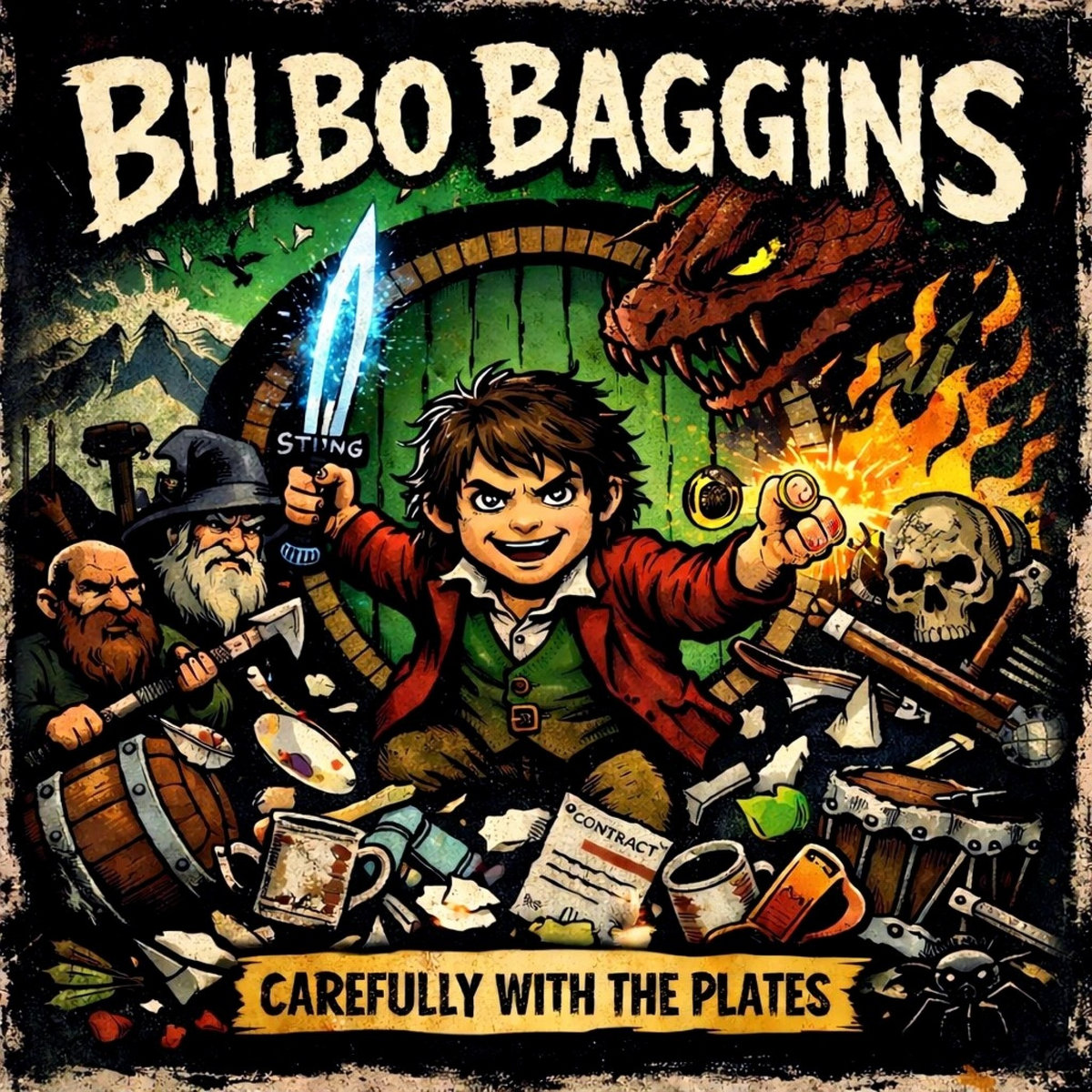 Carefully With The Plates!