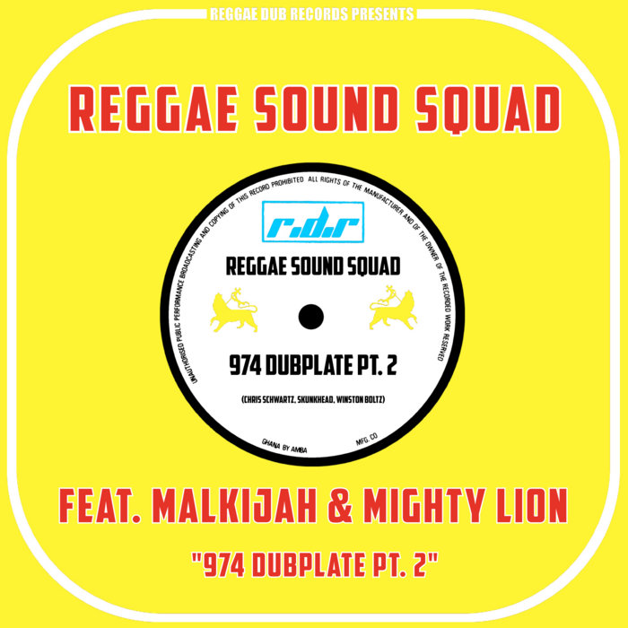 974 Dubplate Pt.2 feat. Malkijah & Mighty Lion | REGGAE SOUND SQUAD