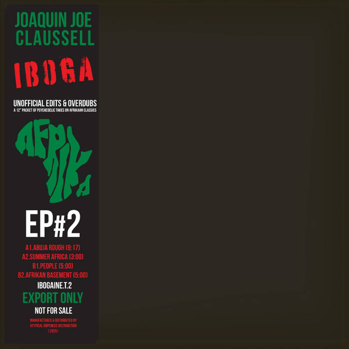 洋楽 Joaquin Joe Claussell Iboga Pressing 100 Copy Alert! IBOGA 12