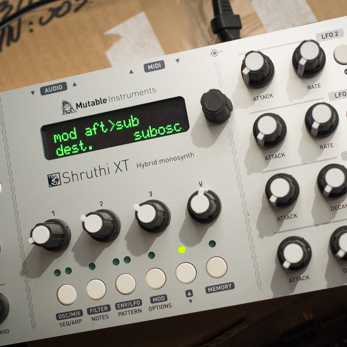 新作入荷!!】 Shruthi XT ハイブリッドアナログシンセサイザー - DTM ...