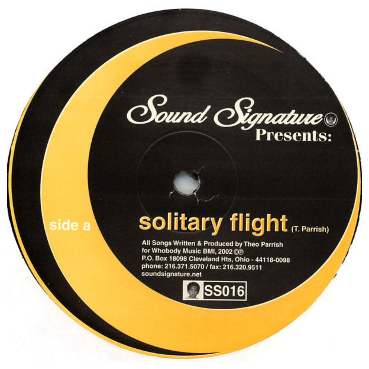 Theo Parrish / Solitary Flight 12 | Theo Parrish | Sound Signature