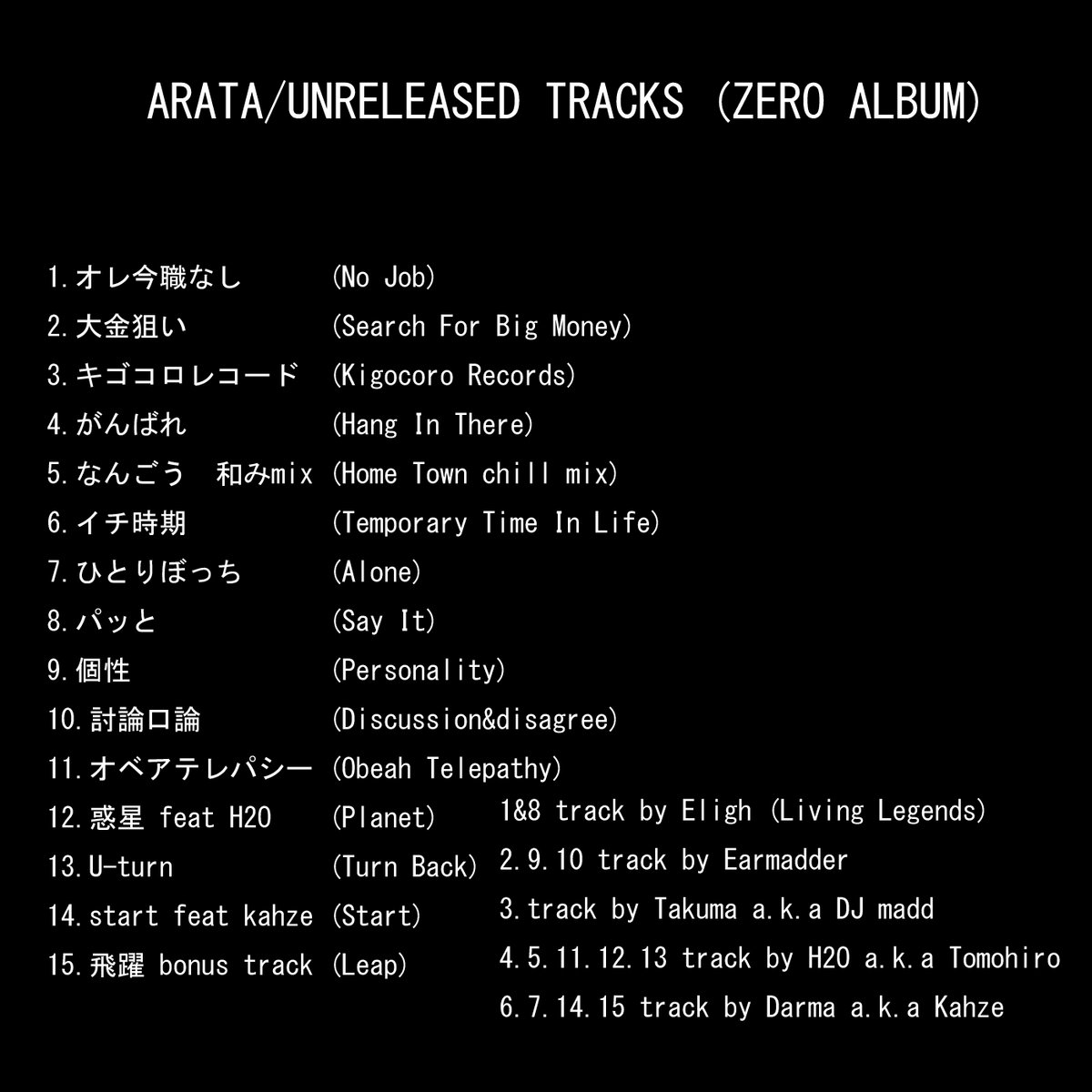 洋楽 ONE CHANCE UNRELEASED TRACKS Vol.1 One Chance/ One Chance (Unreleased Album) (US Records/ J Records