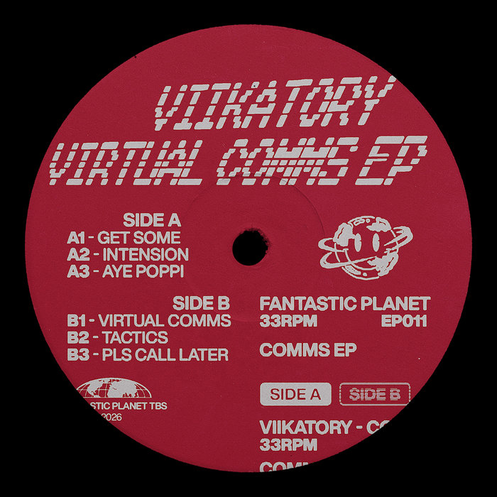 Pochette de VIIKATORY - VIRTUAL COMMS EP (FAN 011) par Fantastic planet