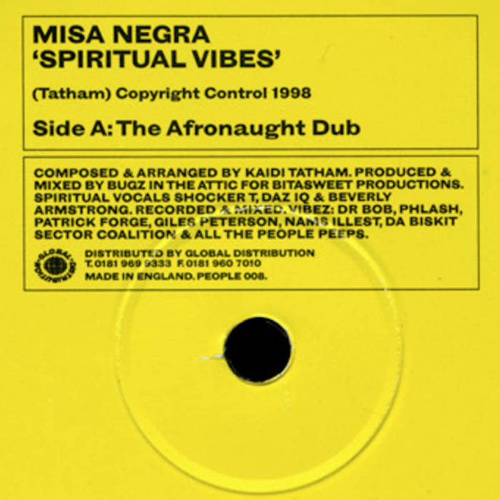 最上の品質な | Vibes Spiritual Misa Afronaut | Negra 洋楽