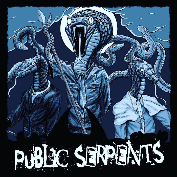 Crust Punk Girl Public Serpents Tent City Records