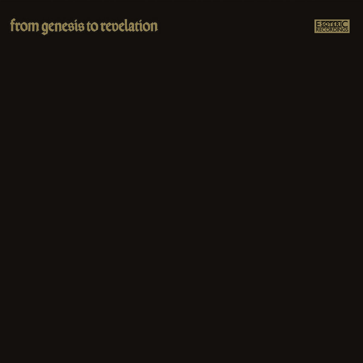 From Genesis To Revelation | Genesis | Cherry Red Records