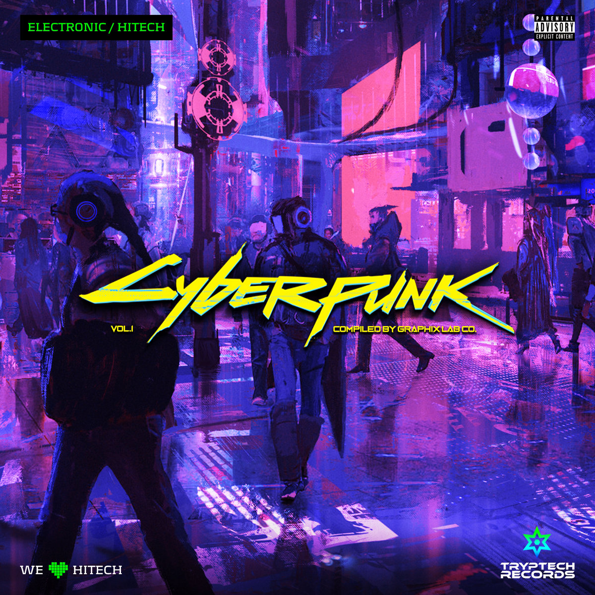 VA - Cyberpunk Vol.1 | Various Artists | Tryptech Records VA - Cyberpunk Vol.1 | Various Artists | Tryptech Records