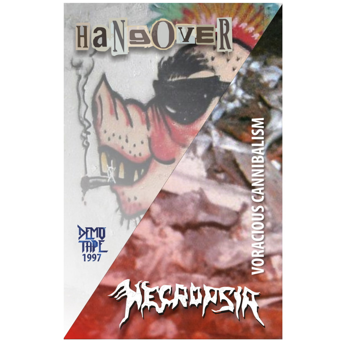 Vol. 5 - HANGOVER / NECROPSIA | AZOREAN HEAVY METAL 1980-2000 COLLECTION |  Museu Heavy Metal Açoriano, image size:1200x1200
