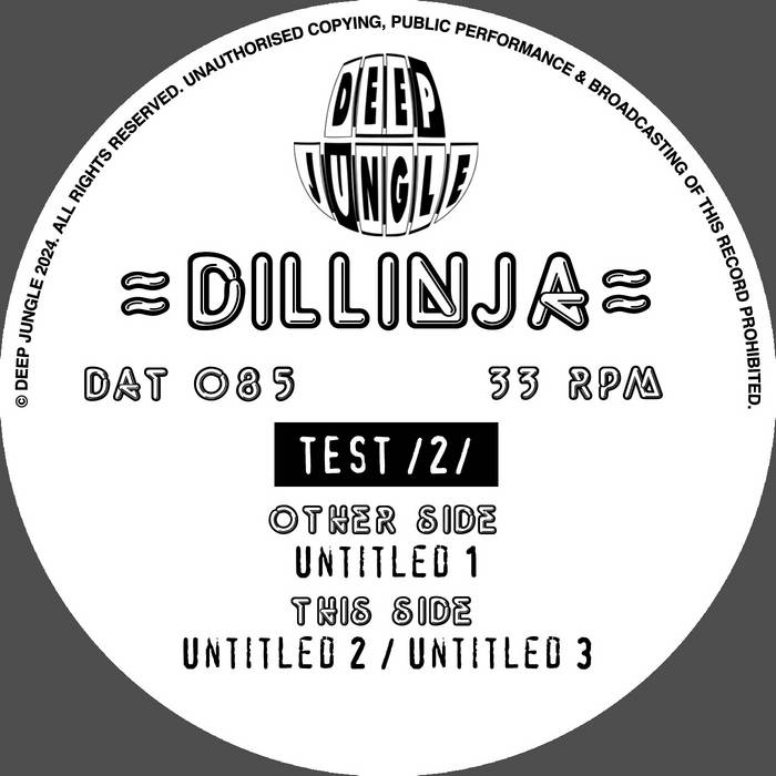 DAT085 Dillinja - Test /2/ EP | Dillinja | Deep Jungle Records