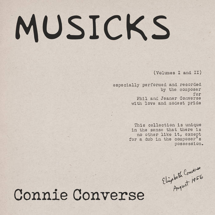 Musicks | Connie Converse