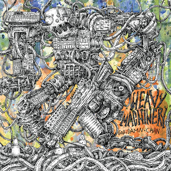 Pochette de HEAVY MACHINERY par god.damn.chan