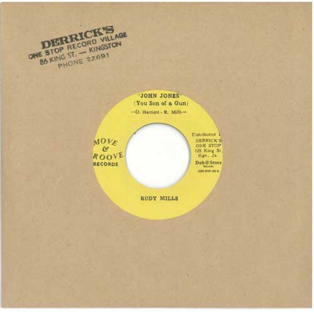 信頼も厚い John Store Dub | Mills Rudy | Happiness Called Place / Jones その他