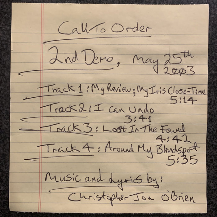 2nd Demo | Call To Order