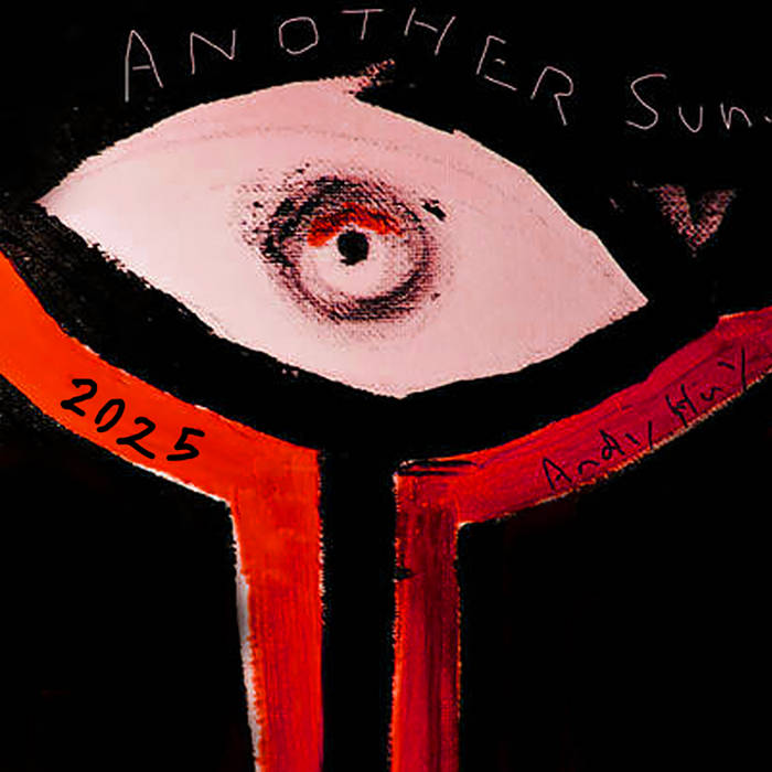 Another Sun 2026. Hand painted covers. handmade book , Hand