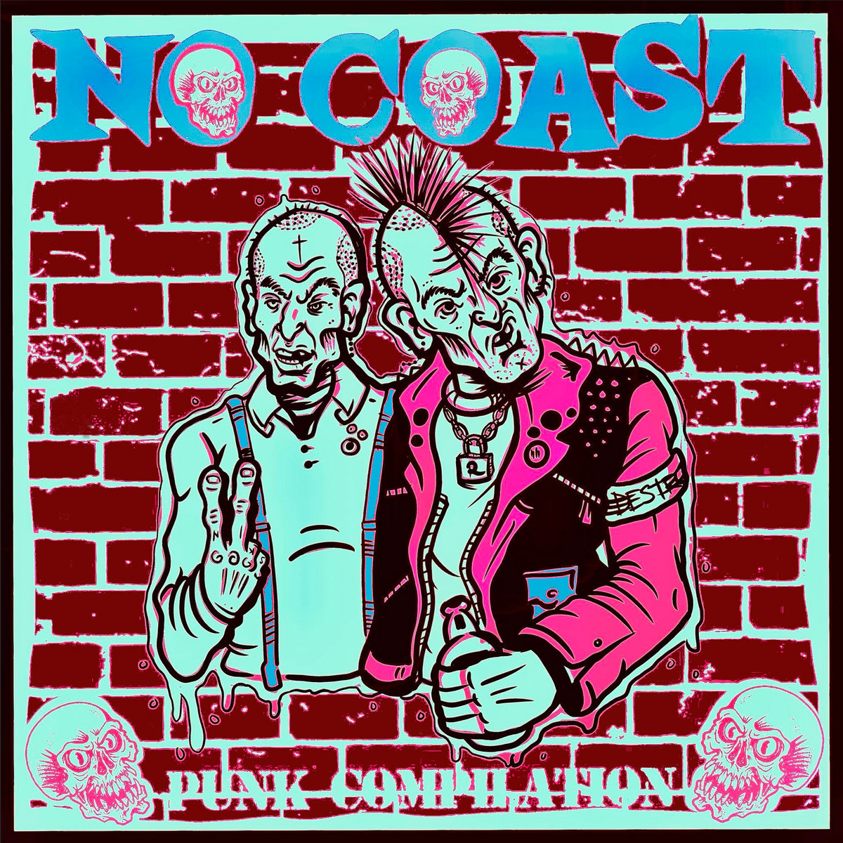 No Coast: Punk Compilation | Midwest Punx & Skins | Rejected Youth