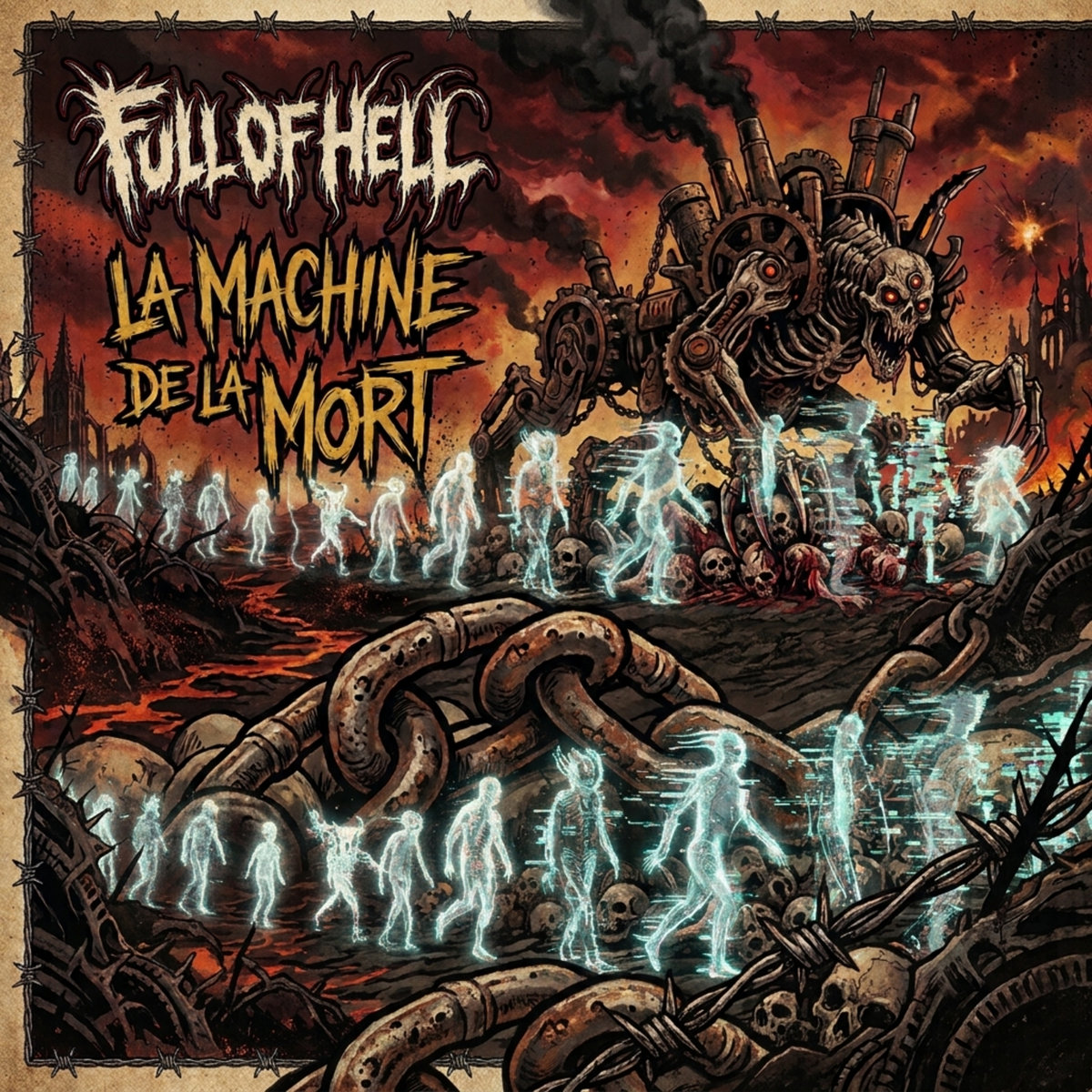 Full Send Muisc Full of Hell | La Machine de la Mort