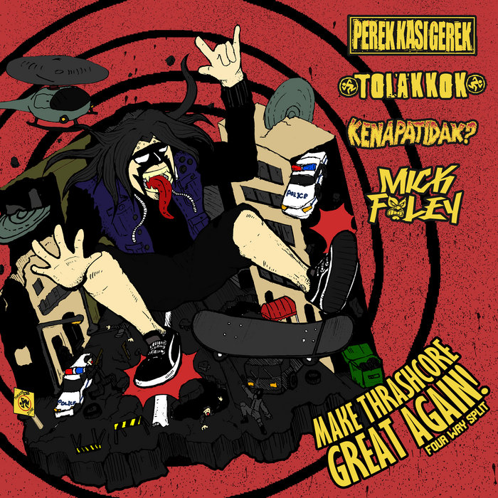 MAKE THRASHCORE GREAT AGAIN | 4 Way Split Compilation | Perek Kasi