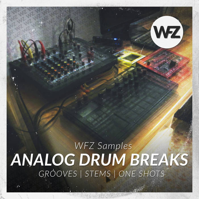 ANALOG DRUM BREAKS Grooves + Stems + One Shots WFZ Samples Waiting
