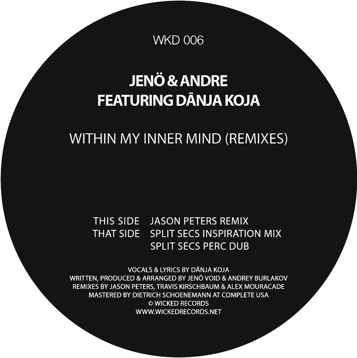 Within My Inner Mind (Split Secs Perc Dub) | Jenö & André feat