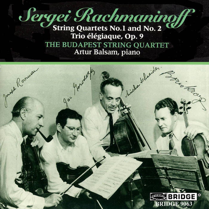 クラシック Rachmaninov: String Quartets S.Rachmaninoff - String Quartet No. 1 - YouTube