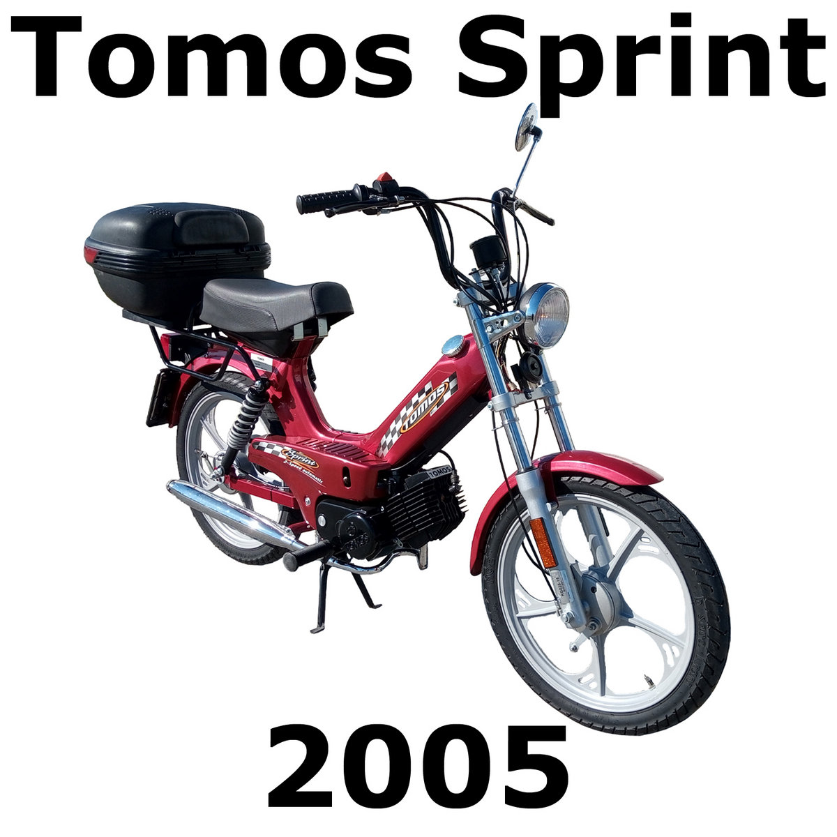 Tomos 2005 moped motorcycle | Krampfstadt Studio