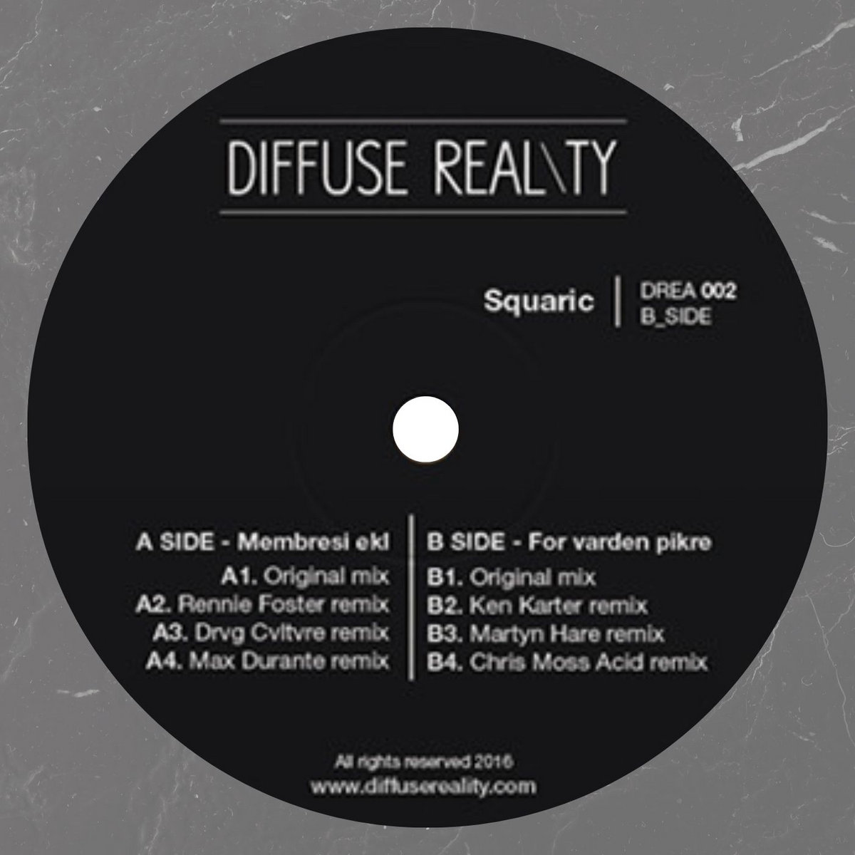 B3_Squaric - For varden pikre (Martyn Hare remix) | Diffuse