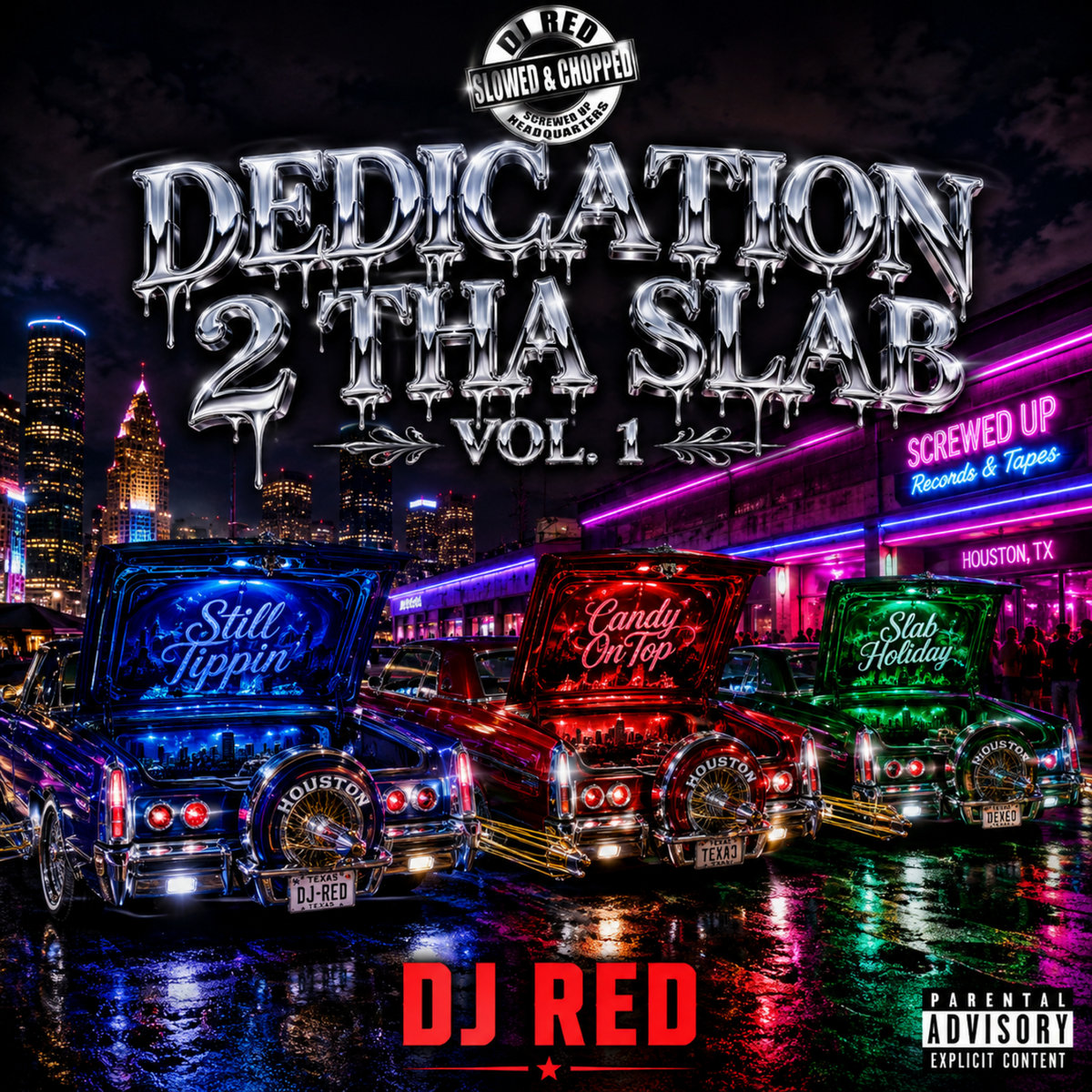 Afros & 84's (Slowed & Chopped) - DJ Red/Big Mello | Dj