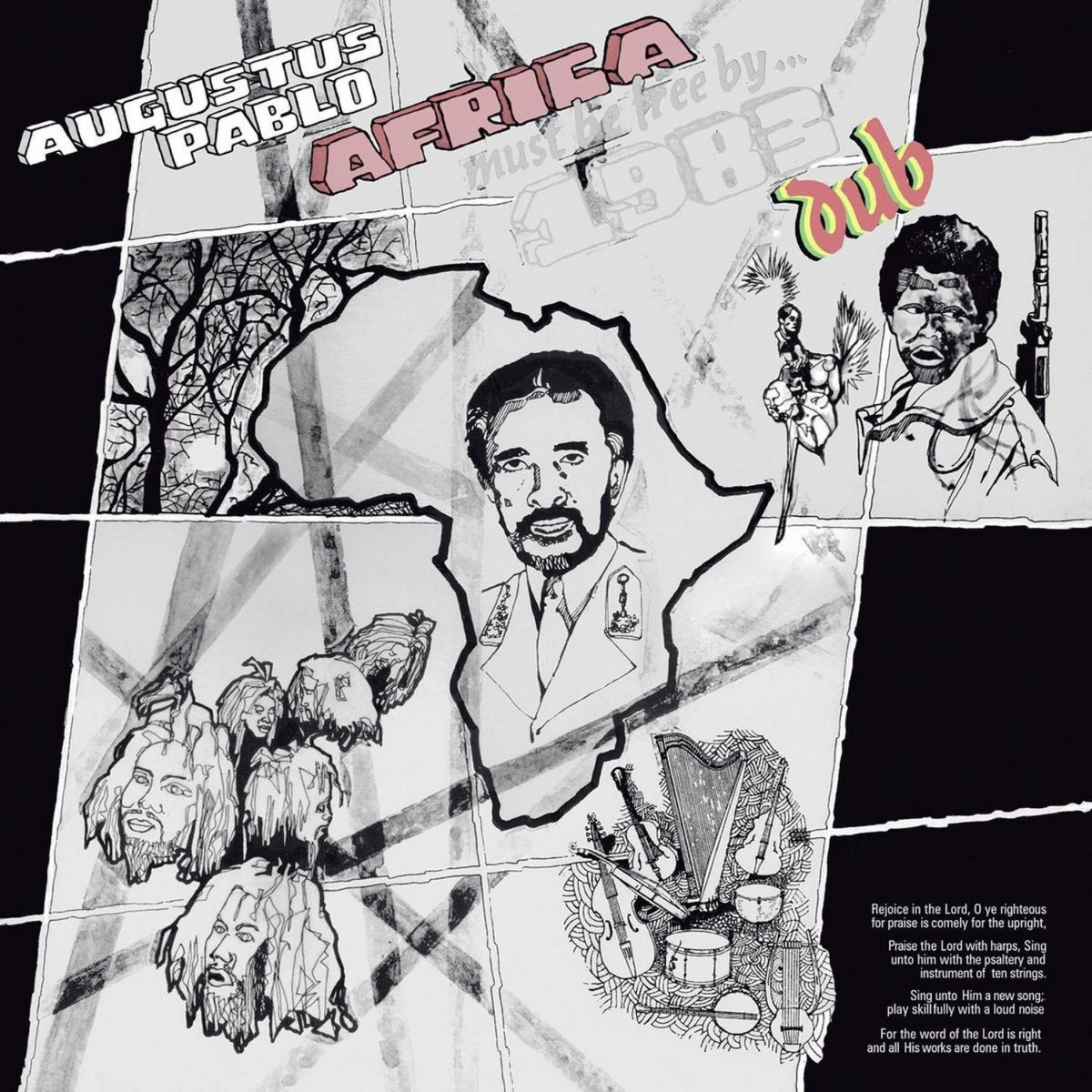 ジャマイカLP Augustus Pablo Africa Must Be Free By 1983 (Dub) NONE Message /00260 Africa Must Be Free By The Year 1983 (Dub) | Augustus Pablo