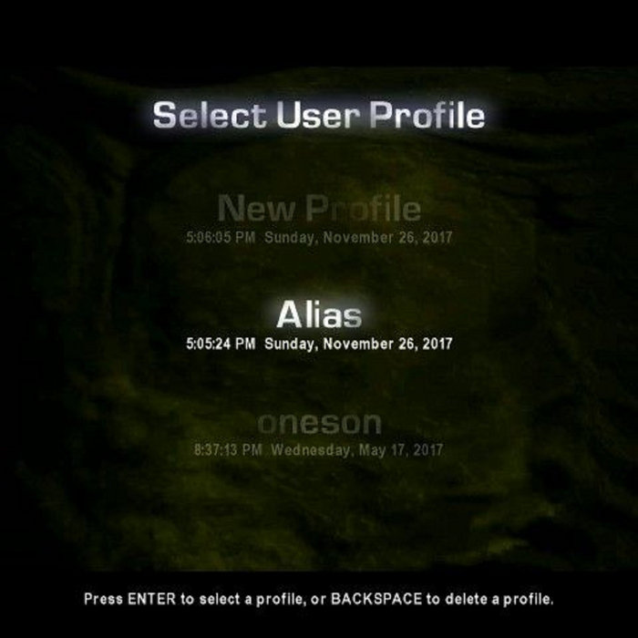 select user profile: alias [full tape] | Oneson Clang