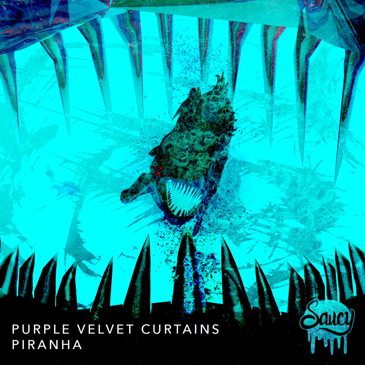Purple Velvet Curtains Piranha Saucy Records