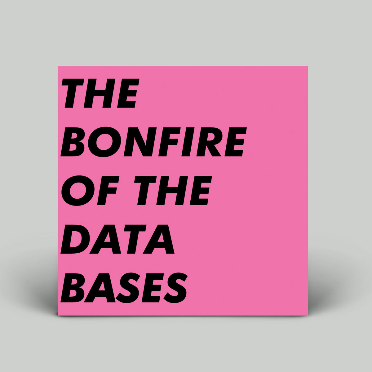 The Bonfire Of The Databases