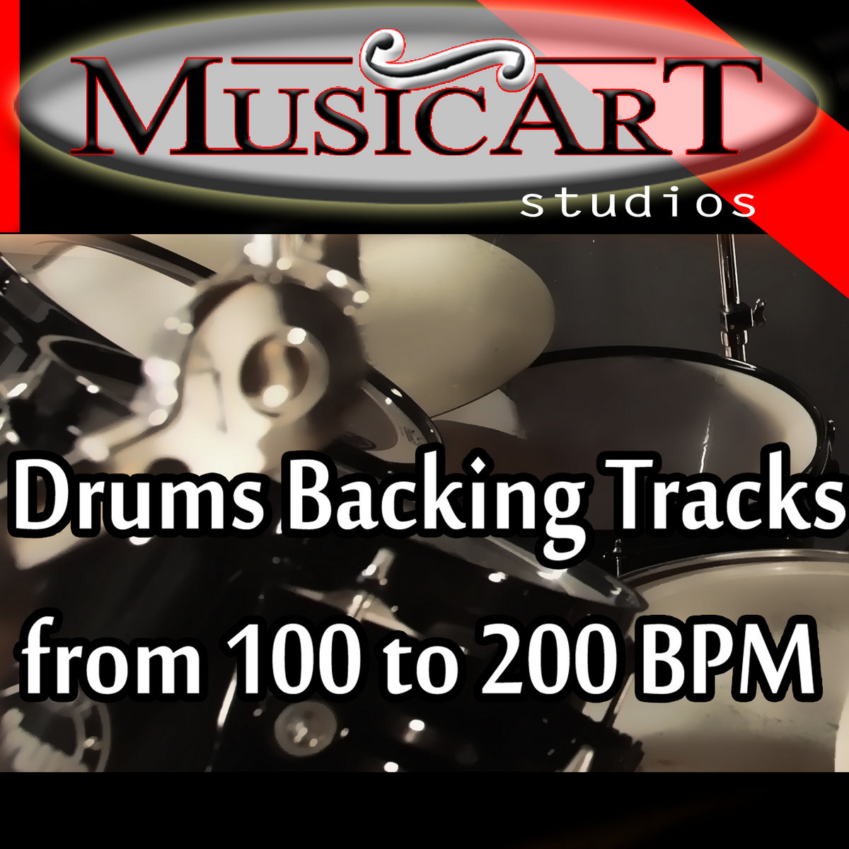 Drums Backing Tracks, from 100 to 200 BPM MusicArt studio Backing Tracks