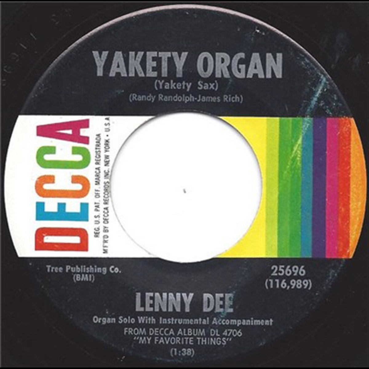 Yakety Organ Yakety Sax A Walk In The Black Forest | Lenny Dee (2)