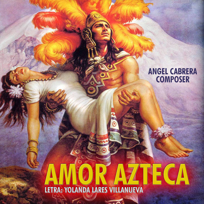 Aztec Guy Holding Girl