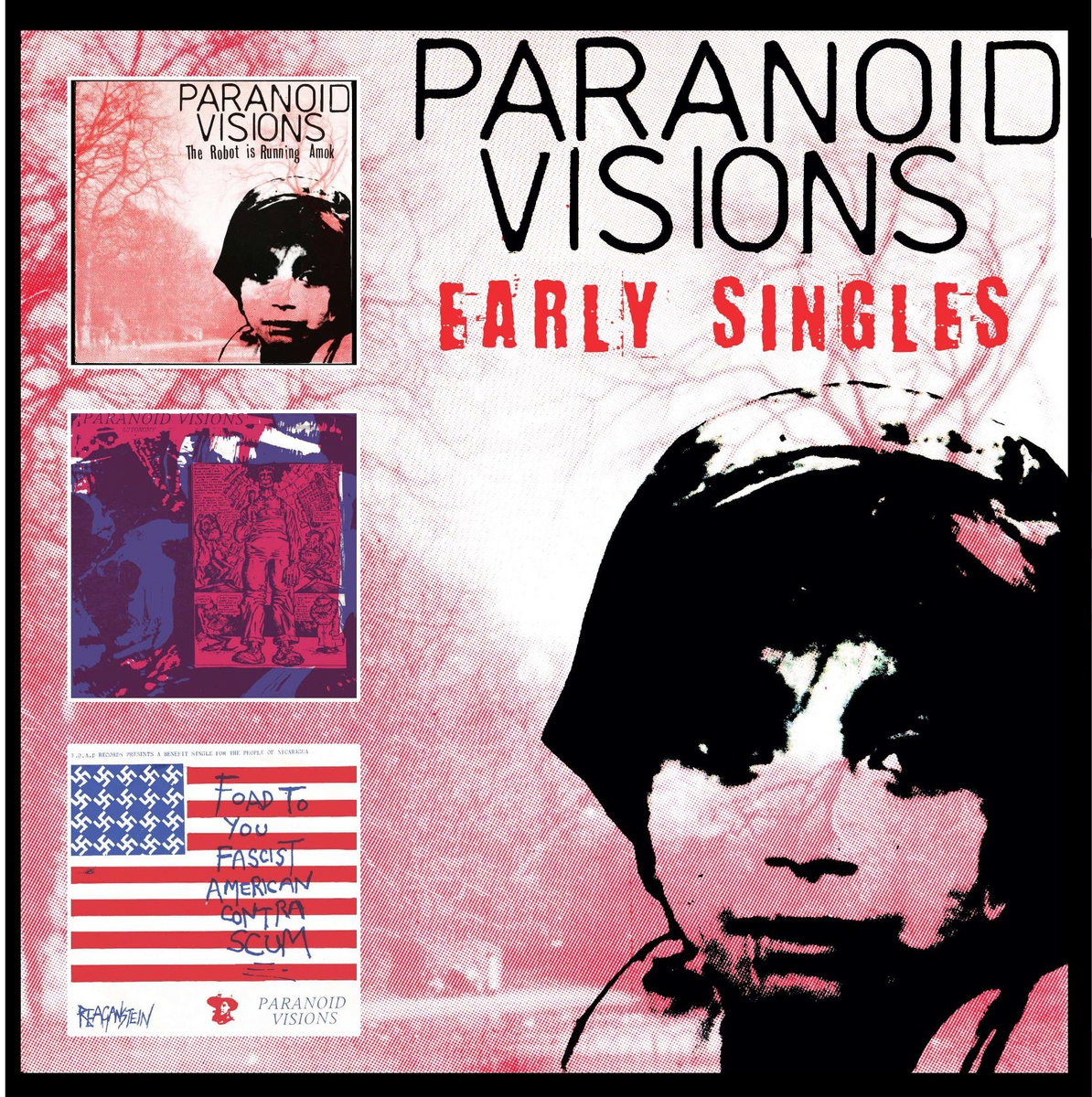 PARANOID VISIONS - EARLY SINGLES cover