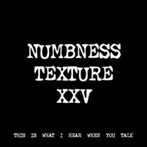 NUMBNESS TEXTURE XXV [TF00962] cover art
