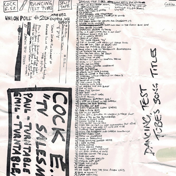 Disko Dancing Severed Heads Dancing Test Tubes Union Pole Tapes