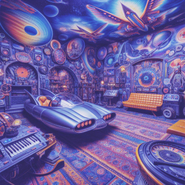 Garage Space Novelty Grill