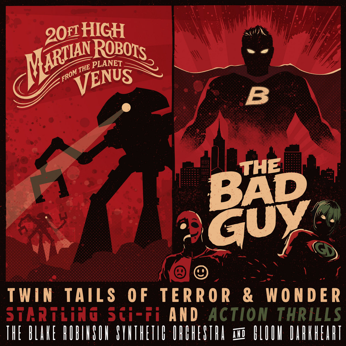 20ft High Martian Robots from the Planet Venus | The Blake