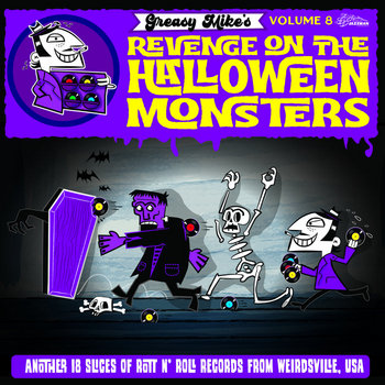 英LP Various Greasy Mikes Halloween Monsters JMANLP128 Jazzman UK /00240 greasy-mike-s-halloween-