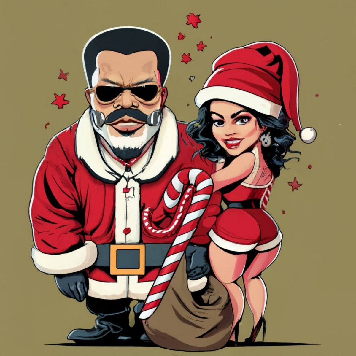 Gangster Christmas Djsunnysideup gangster-christmas-djsunnysideup
