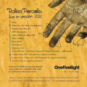 Live in Session 2012 cover