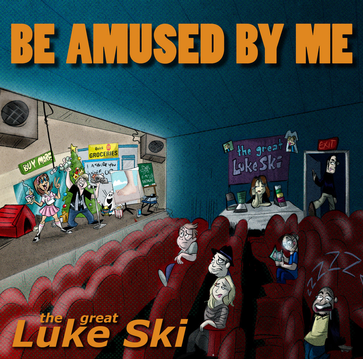 Be Amused By Me | the great Luke Ski