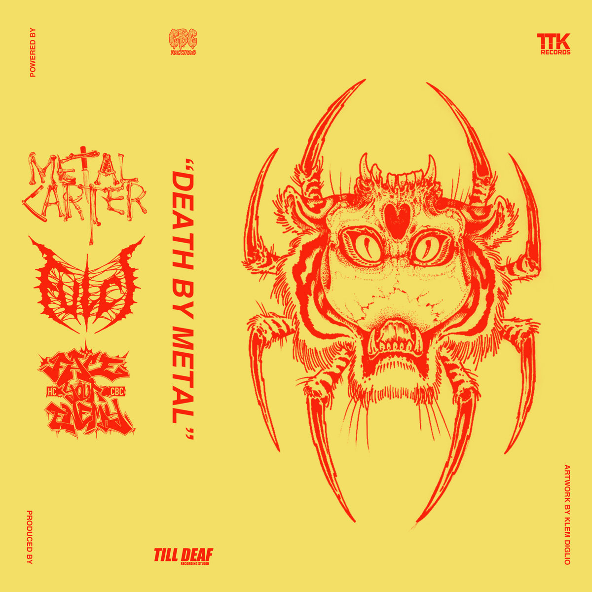 Death By Metal ft Metal Carter, Face Your Enemy | FULCI
