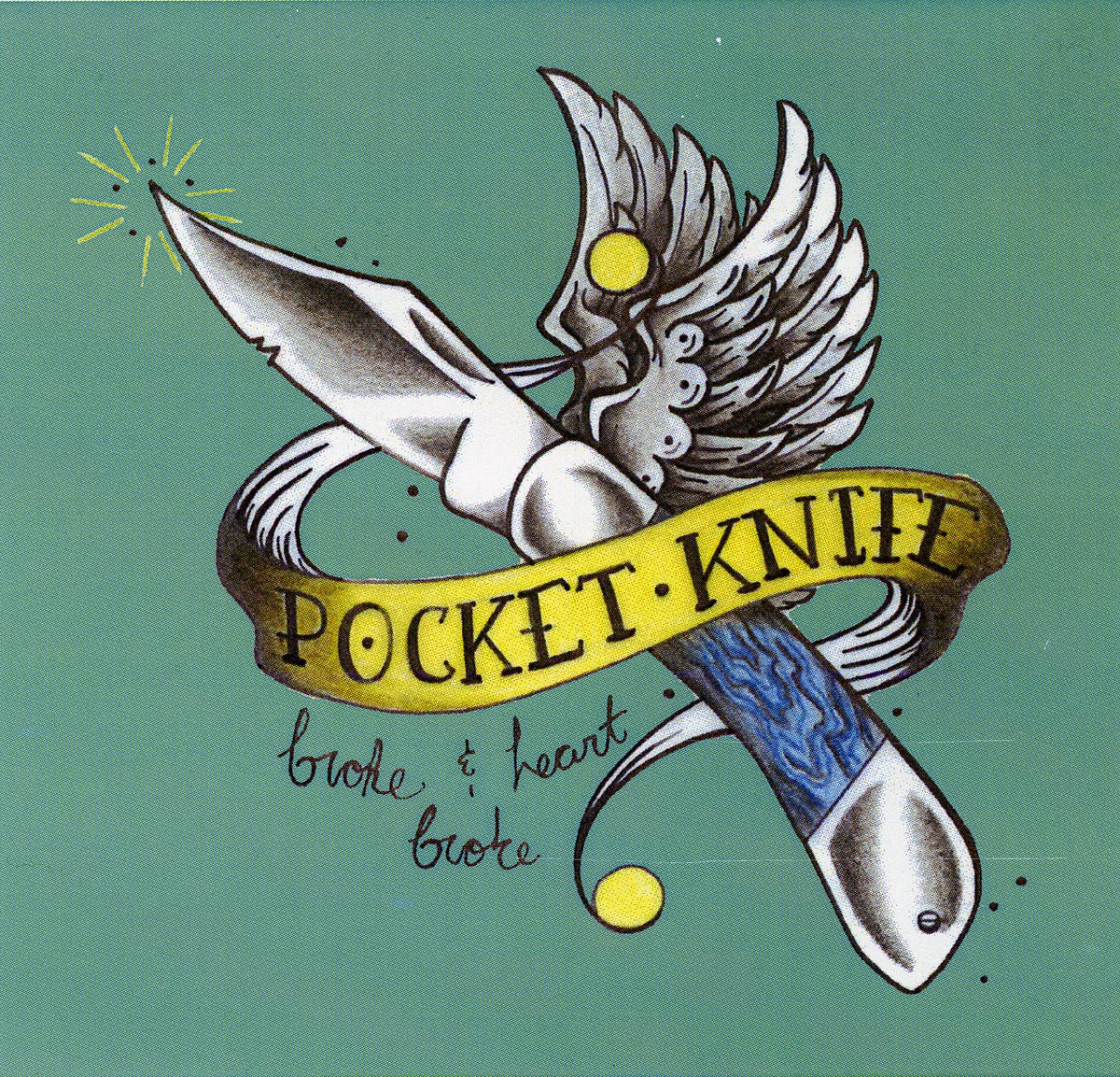 Broke & Heartbroke Pocket Knife