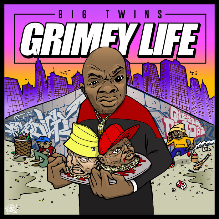 Big Twins – Grimey Life CD 紙ジャケ Grimey Life | Big Twins | Drumset Music Works