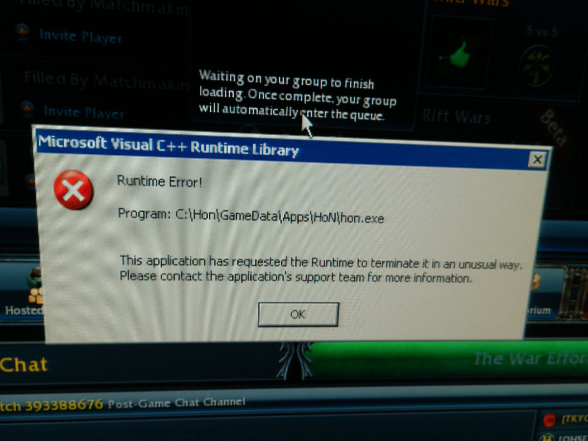 Download Microsoft Visual C++ Runtime Library Error Windows 7 | Verhar ...