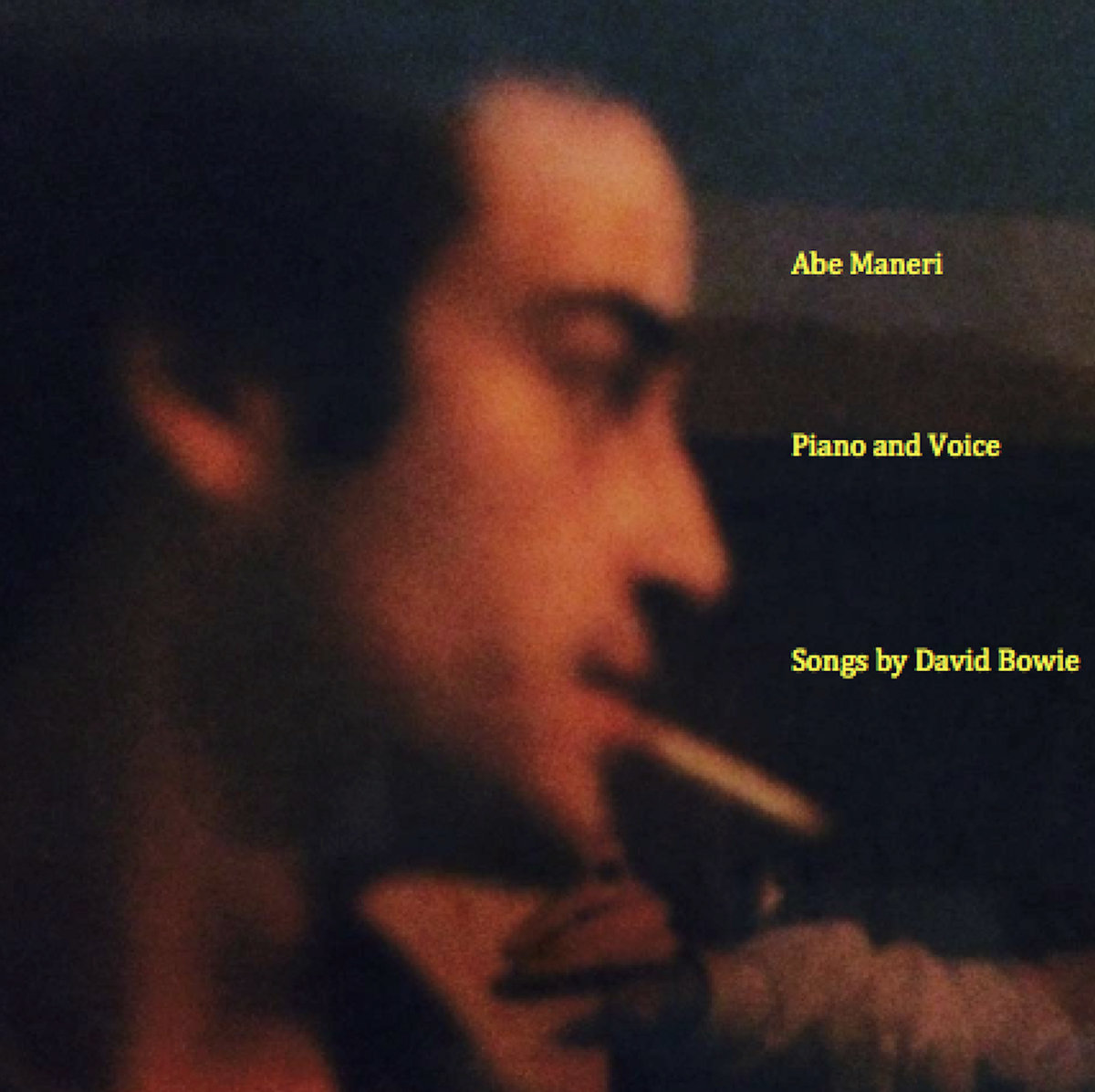 Piano and Voice -- Songs by David Bowie | Abe Maneri