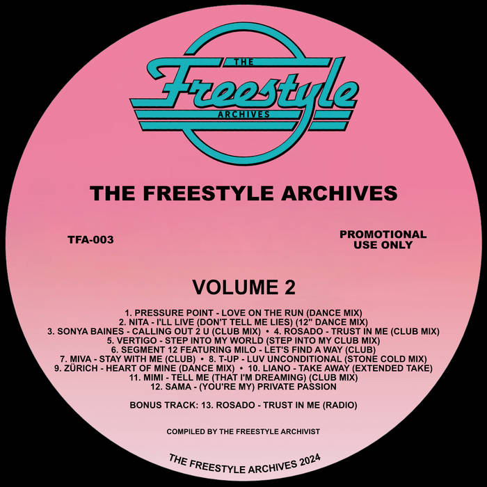 THE FREESTYLE ARCHIVES - VOLUME 2 [TFA-003] | THE FREESTYLE ARCHIVES