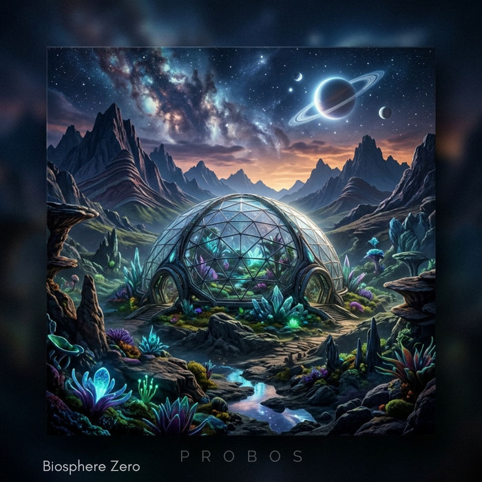 Pochette de Biosphere Zero par Probos
